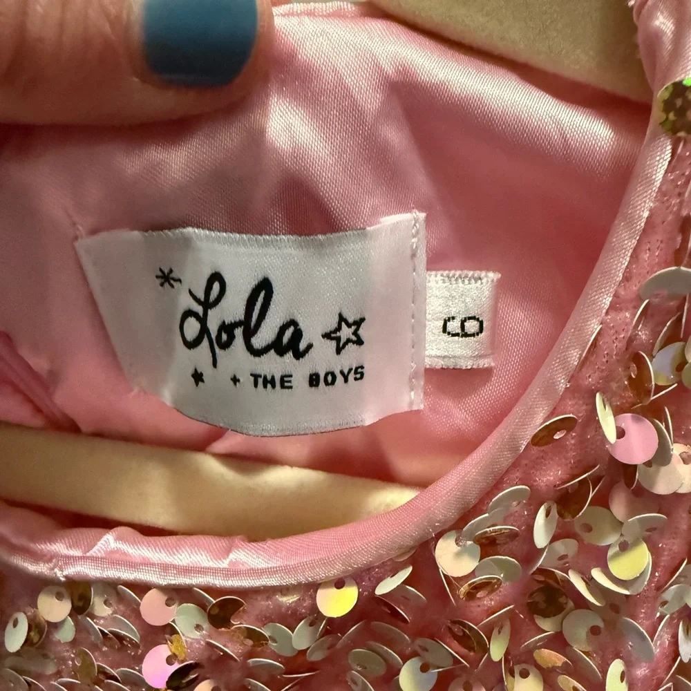 Lola and the Boys ROSIE BOWS DRESS - Picture 7 of 7